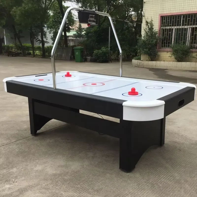 Hot-selling electronic scoring large size 7 feet air hockey game table