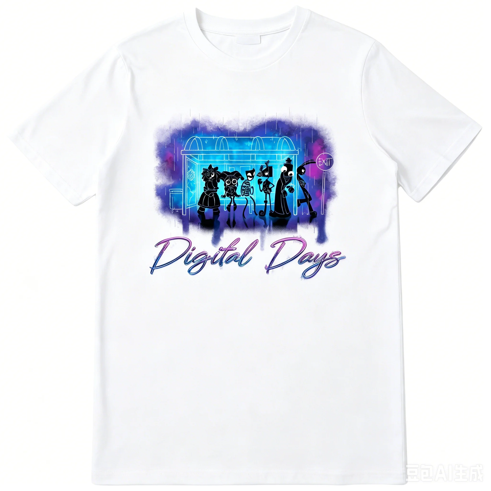 2026 The Amazing Digital Circus Digital Days T-shirt Men Women Summer 100 Cotton Clothing Cartoon Short Sleeve Tops Streetwear