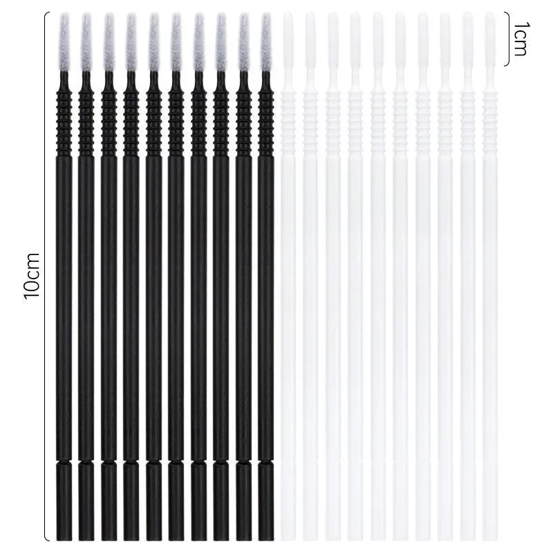 Wholesale Microbrush Mascara Brush Applicato Lashes Brushes Eyelash Extension Makeup ToolsDisposable Spiral Handle  Wands Micro