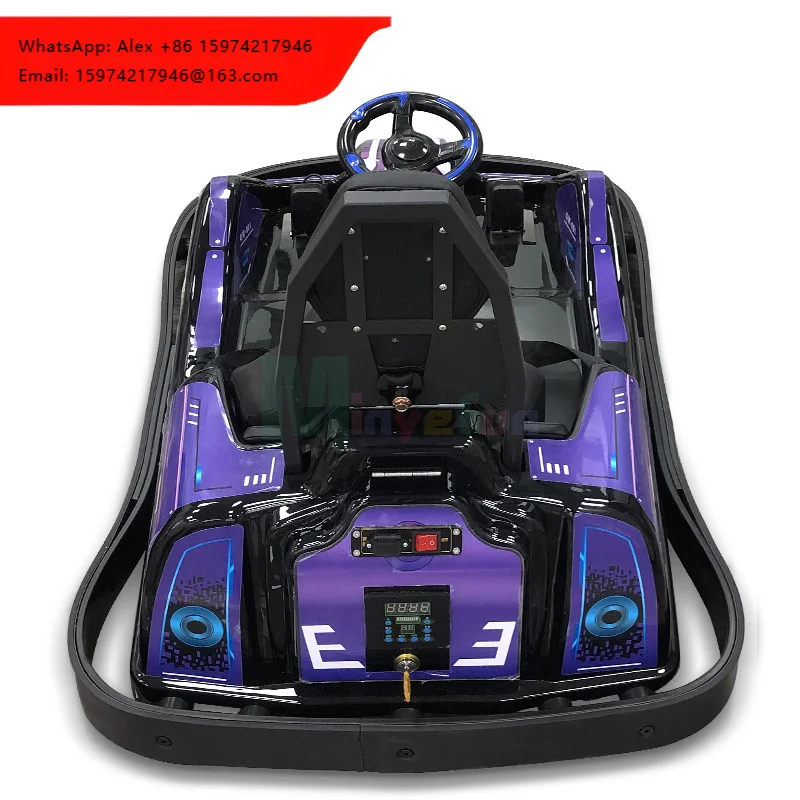 High Quality Gokart Kids Electric Cart Race Single Seat Drift Go-kart Go Karting For Young Children