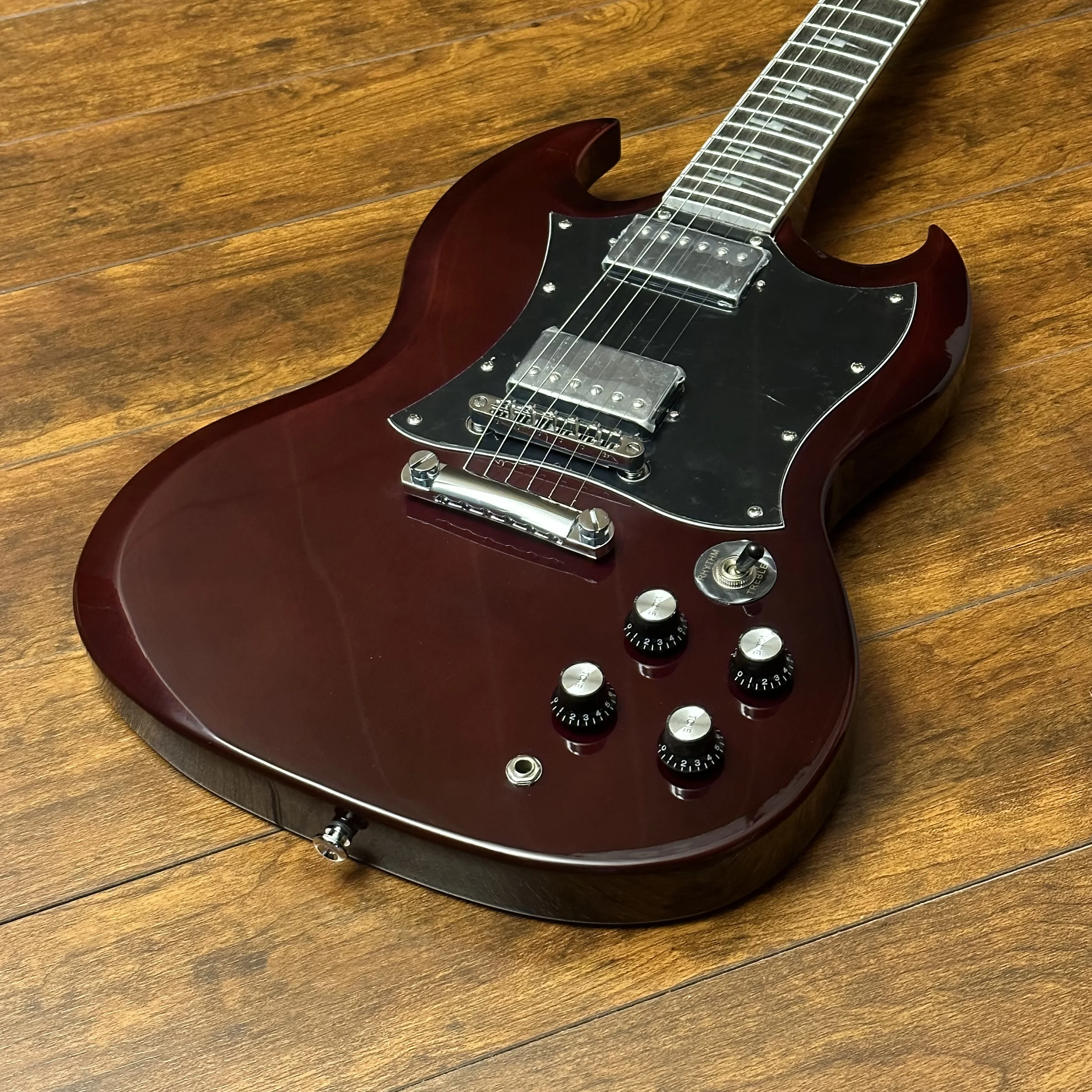 Custom OEM Factory SG Model G400 Wine Red 6 Stings Electric Guitar