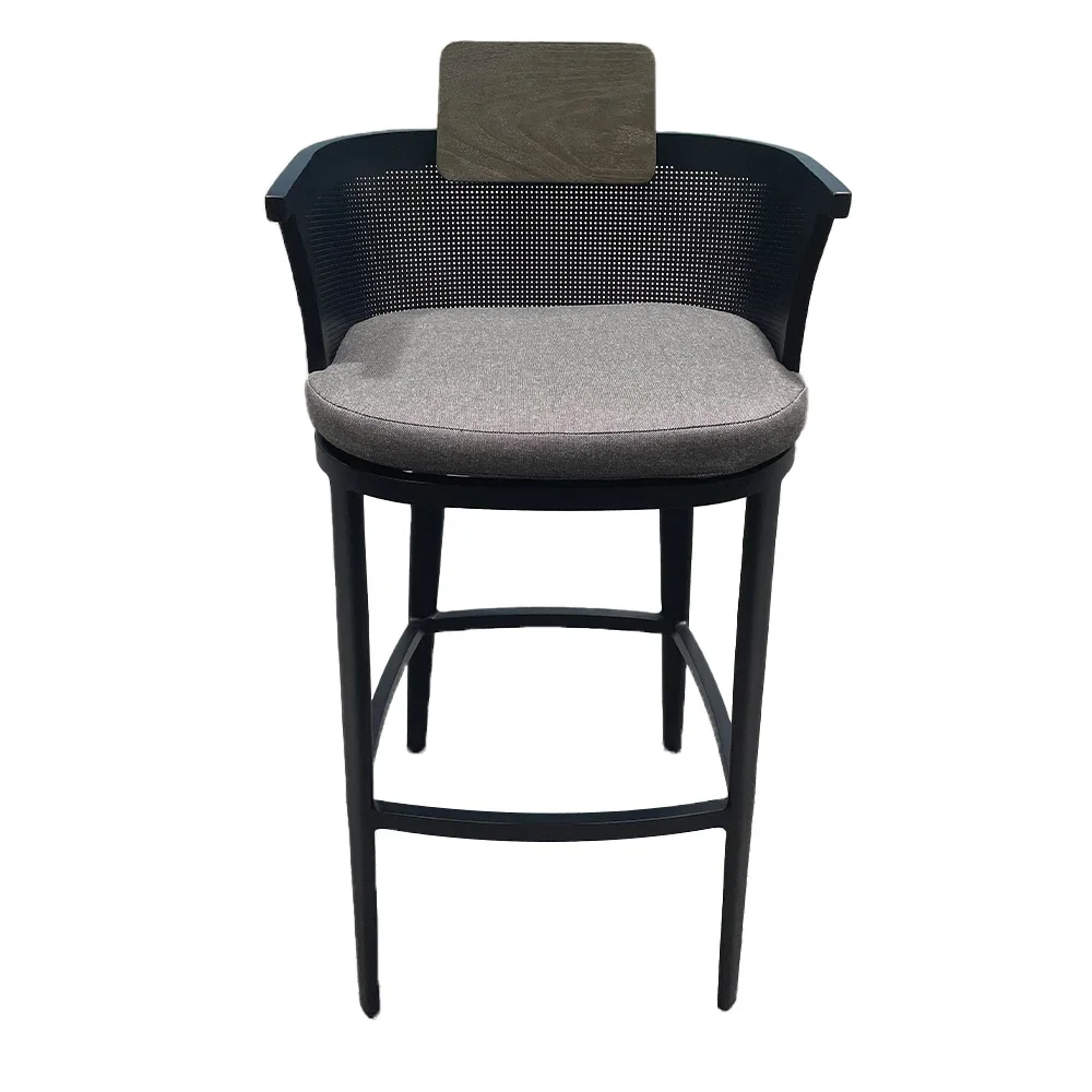 yyhcAcrylic Bar Stool Chair for Outdoor Hotel Home Bar Courtyard Park Villa Dining Dining Room Use Garden Outdoor Furniture set