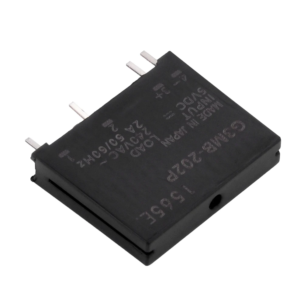 Relè a stato solido piccolo da 1/5 pezzi G3MB-202P Modulo relè solido a quattro pin AC SSR controllato da 5 V, 12 V, 24 V CC