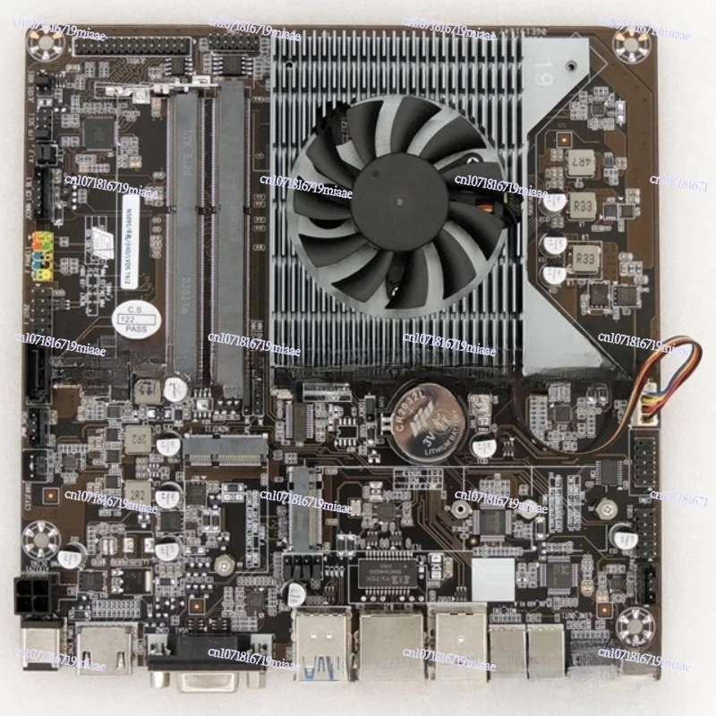 Design and production of CPU X86 multi-core ITX circuit control board Industrial control computer N5095 computer main board