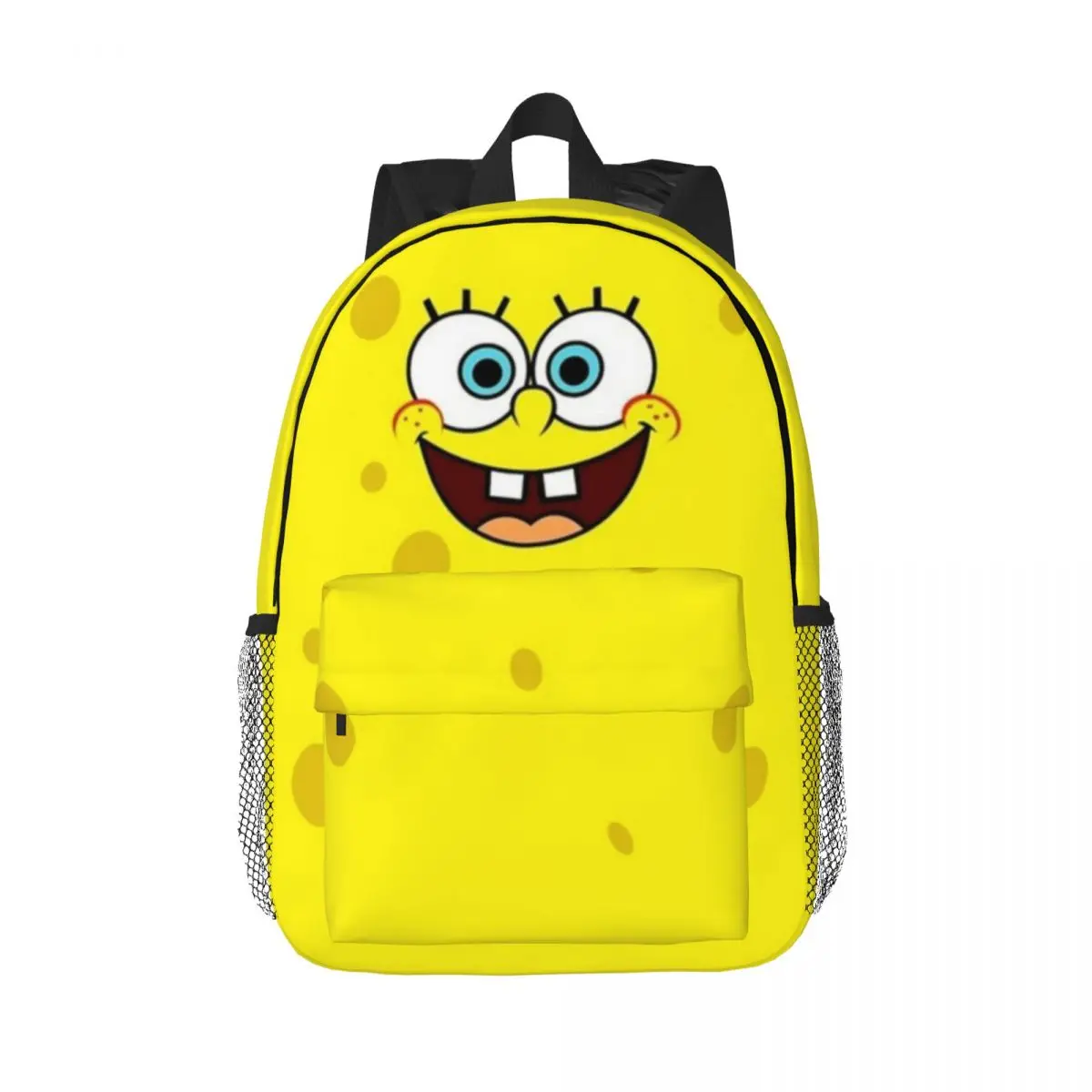 

SpongeBob Compact 15-Inch Backpack - Stylish Lightweight Bag Perfect for Students and Commuters