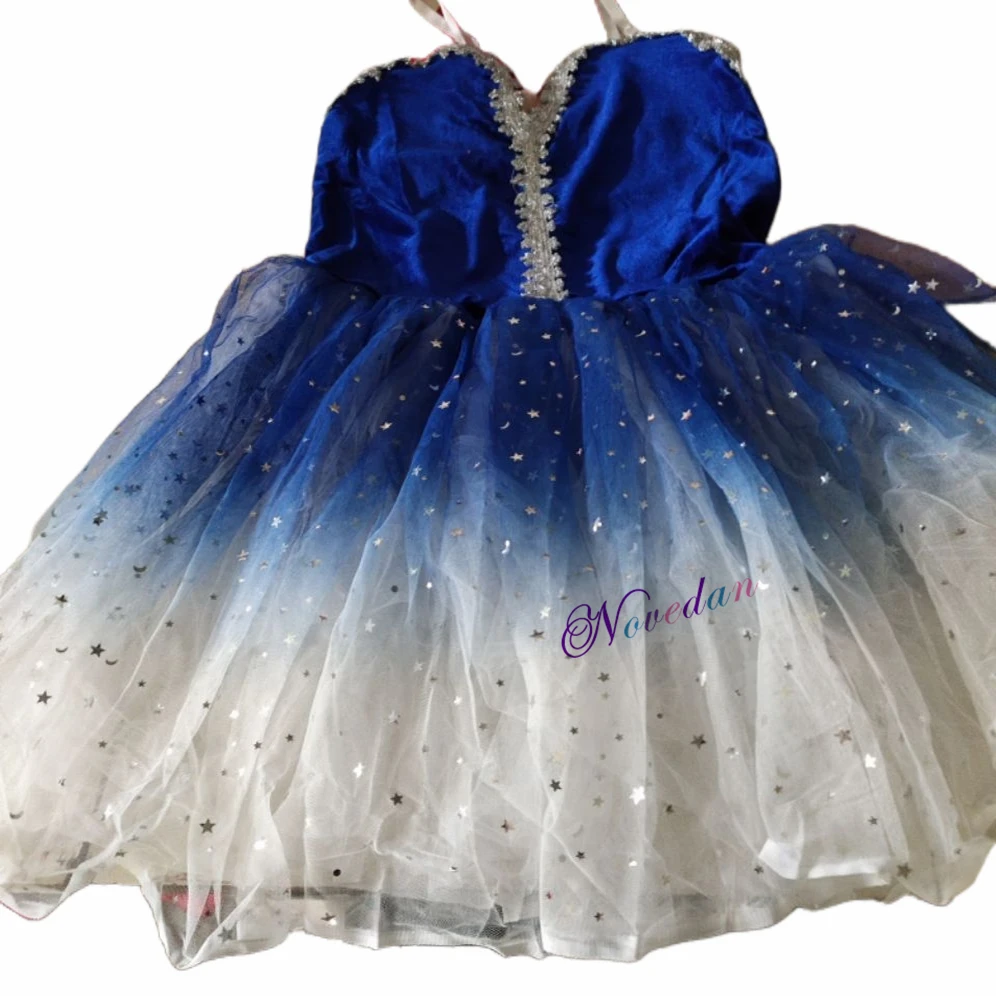 Long Professional Ballet Tutu Adult Kids Lyrical Dance Costume Swan Lake Ballet Dress Girls Velvet Ballerina Party Dress Women