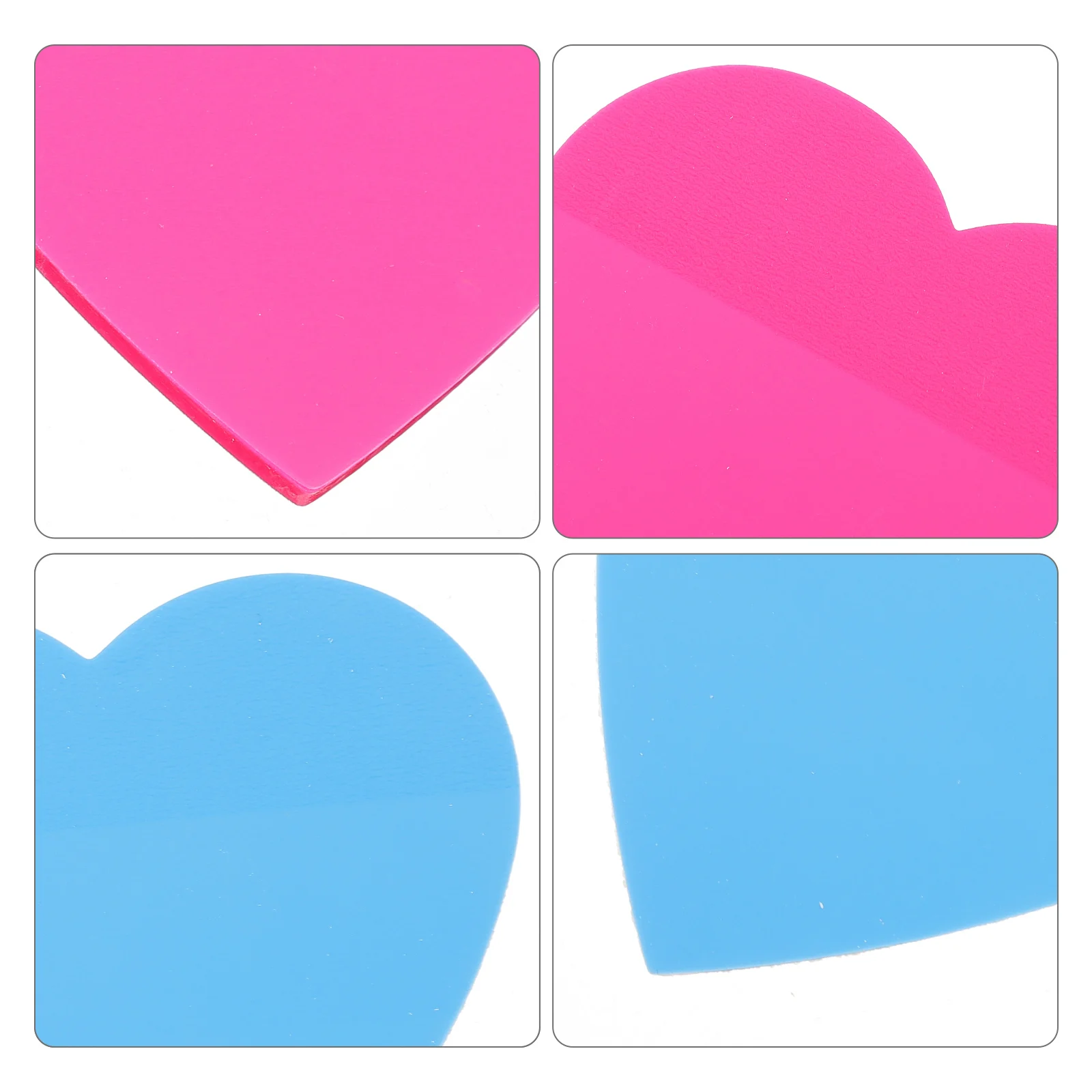 

Heart-Shaped Memo Pads Compact Self-Adhesive Notepads For School Office Home Daily Use Portable Book Tabs Note