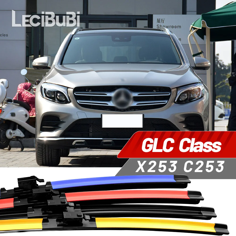 2 stücke Für Mercedes Benz GLC Klasse X253 C253 2015-2023 2018 2019 2020 2021 2022 Frontscheibe wischer Klingen Scheibenwischer