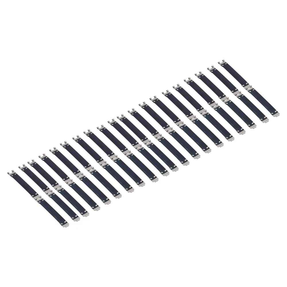 20pcs 10cm/3.94in Long Metal Bag Frame Metal Material Silver Internal Flex Frame Spring Clip Hook Coin Purse Frame For Wallet
