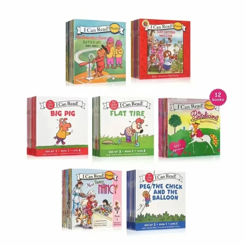 Wang Peiting Phonics Level 1 English Picture Books I Can Read Phonics First