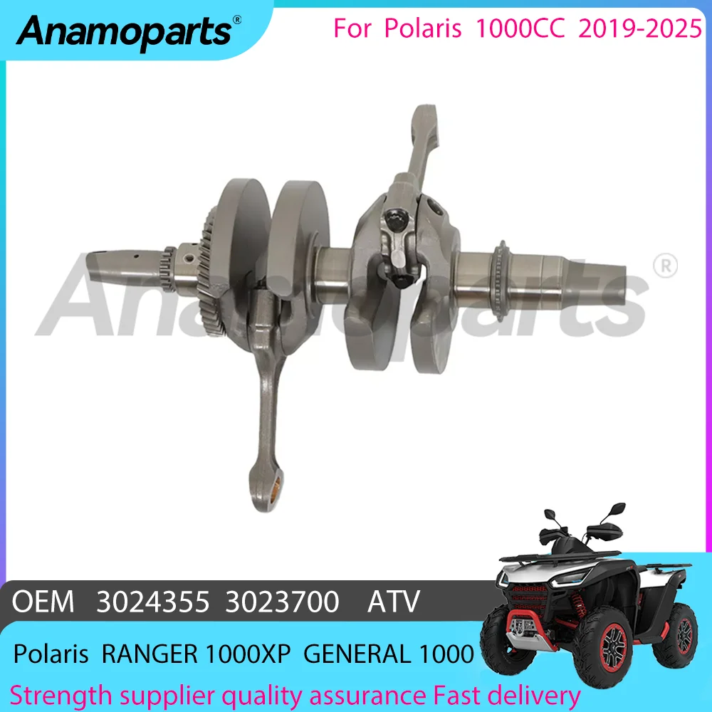 Motorcycle engine parts crankshaft assembly fits for 2019-2025 Polaris RZR XP1000 XP 1000 4 RANGER 1000XP ATV 3024355 3023700