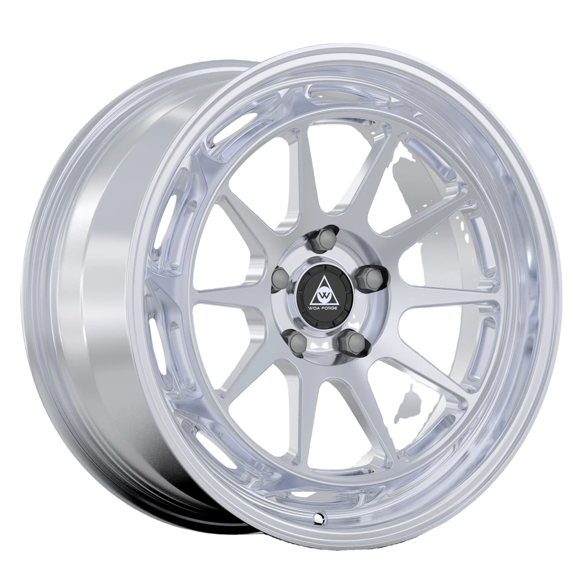 

Custom Forged Wheels Hot Sale OEM Passenger Car 5x112 5x120 5x130 Alloy Wheels Silvery