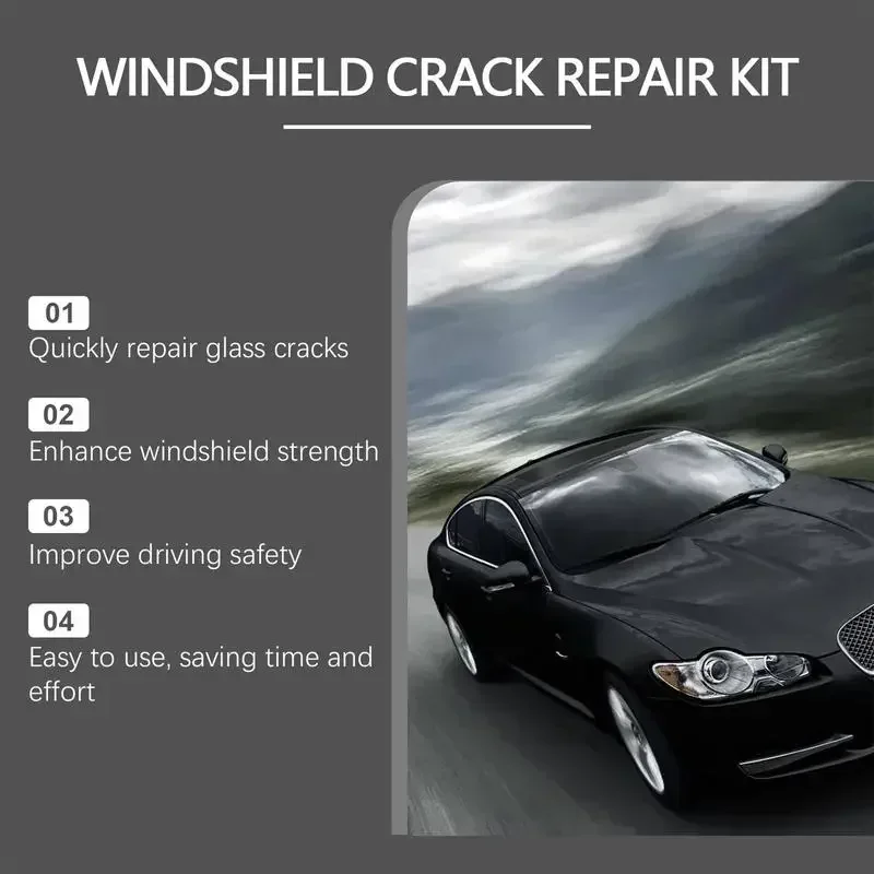 Auto Window Scratch Restore Liquid, Solução de reparo do risco do carro, ml, Enchimento de fluido do risco do vidro do carro, Cuidado do veículo