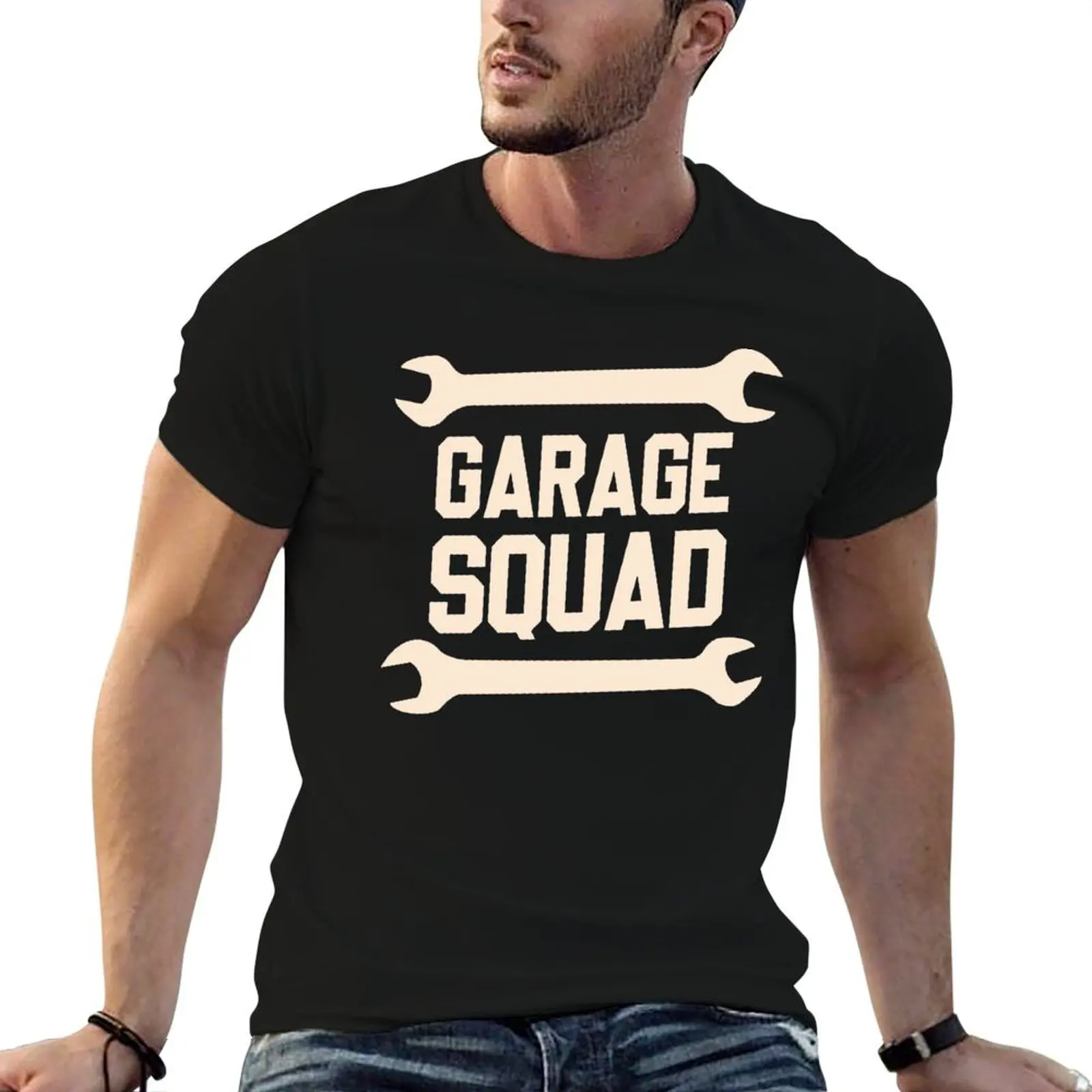 

Garage Squad T-Shirt men t shirt cotton 100% t shirt custom print t shirts for man cotton funny T-shirt