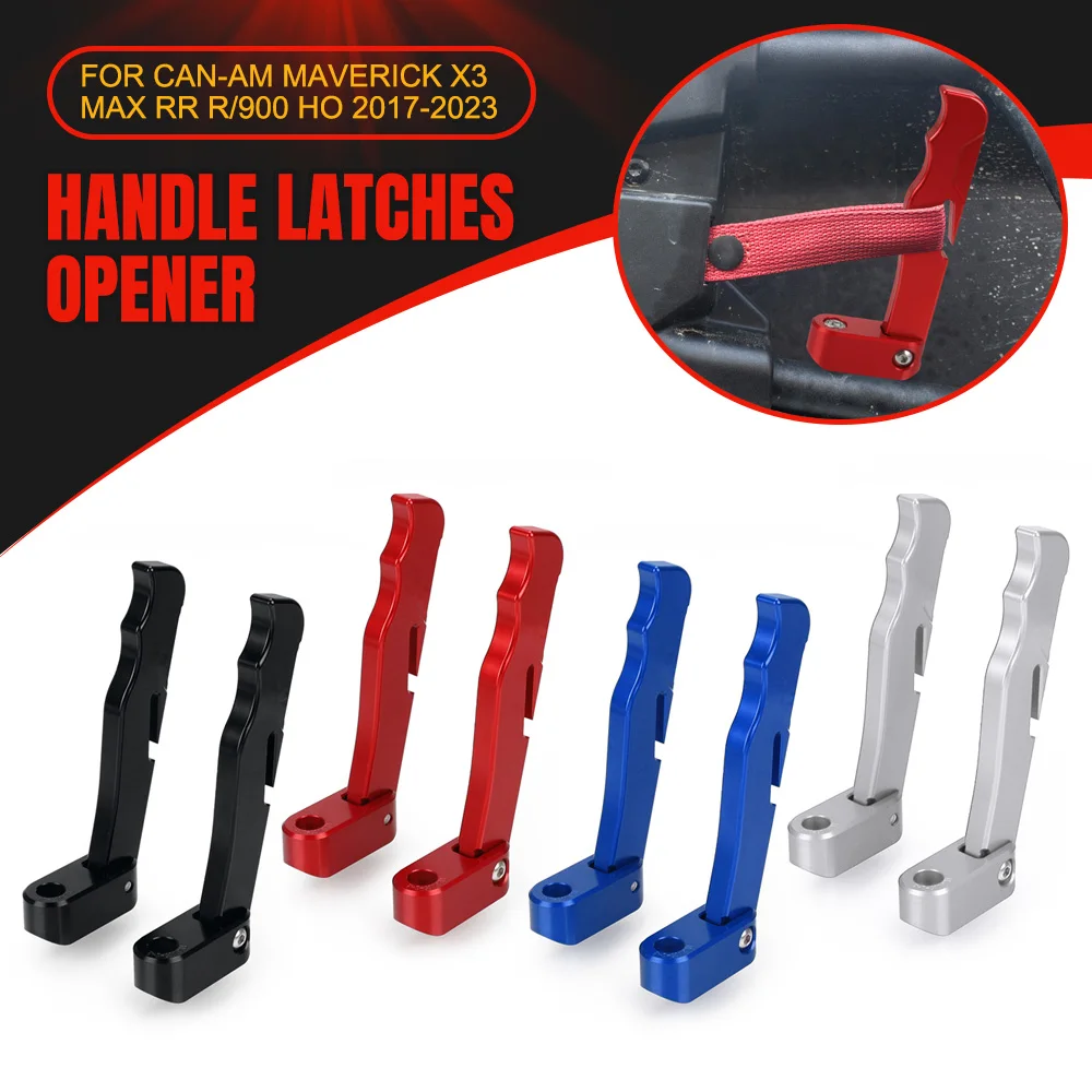 

Motorcycle Accessories For Can-Am Maverick X3 Max RR R/900 HO 2017-2018-2019-2020-2021-2022-2023 Door Handle Kit CNC Aluminium