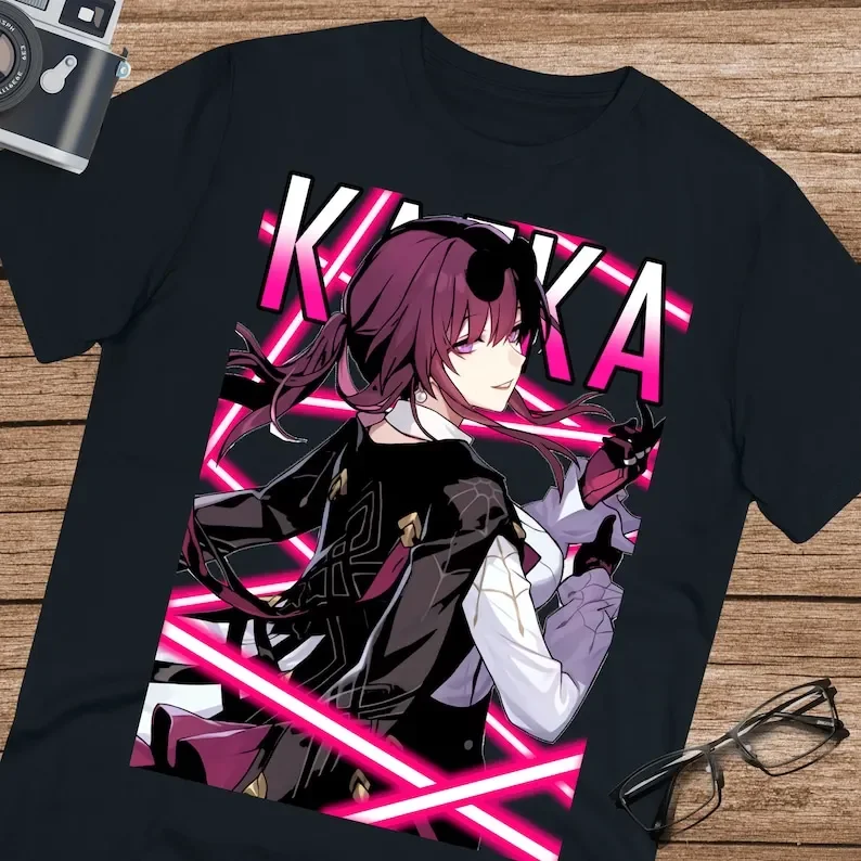 Kafka honkai star rail chemise Waifu chemise star rail unisexe Ultra coton t-shirt
