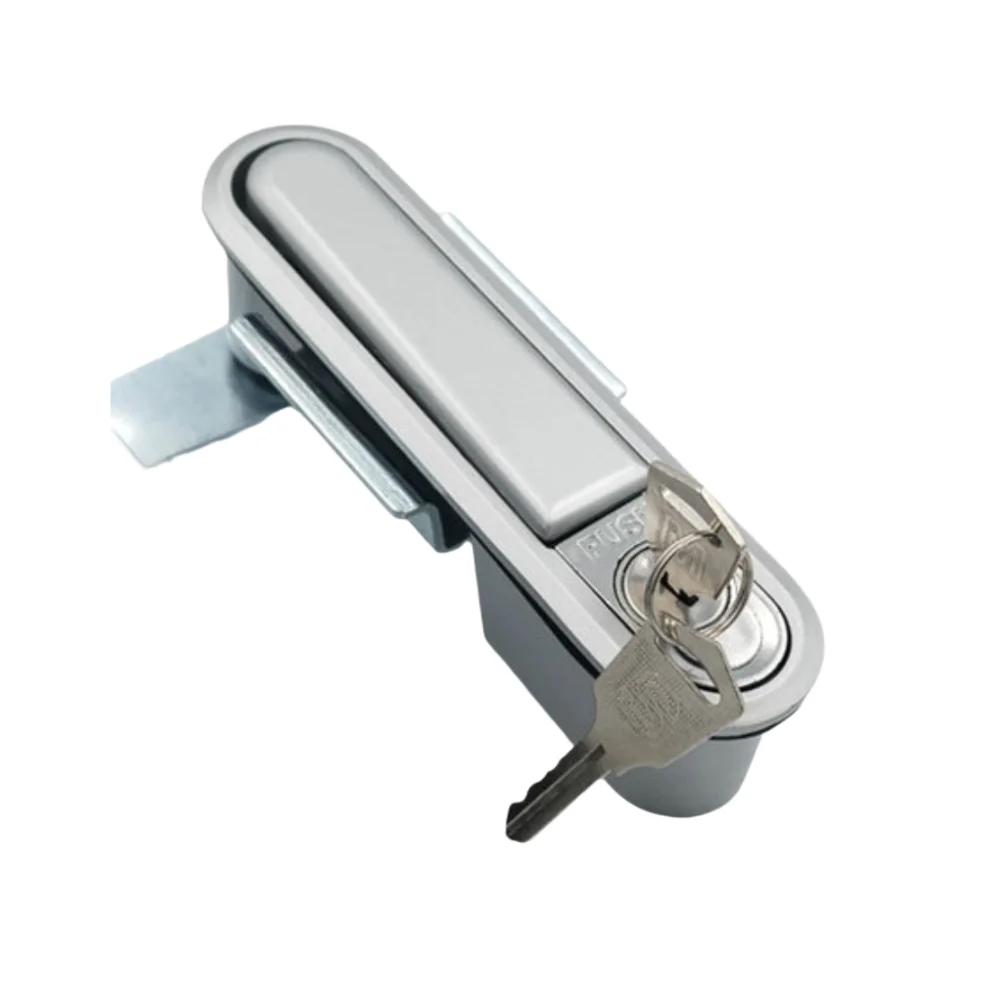 MS480 Zinc Alloy Lock for Mounting on Electrical Enclosures Requiring Standard Mortise Installation and Key Operation