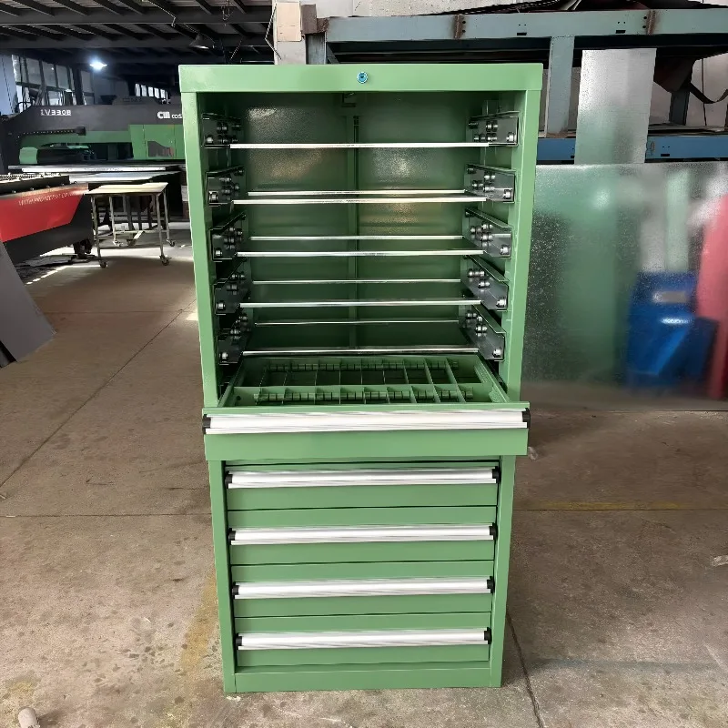 Heavy Duty Drawer Tool Cabinet Workshop Double Track Hardware Parts Cabinet Factory Thickened Multi-layer Storage Cabinet Indust