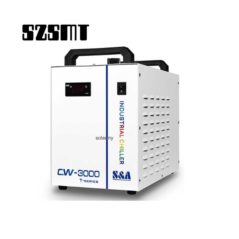 Chłodziarka wodna S&A Industry CW-3000TG CW-3000TK CW-3000DG CW-3000DK do laserów CO2 o mocy poniżej 80W