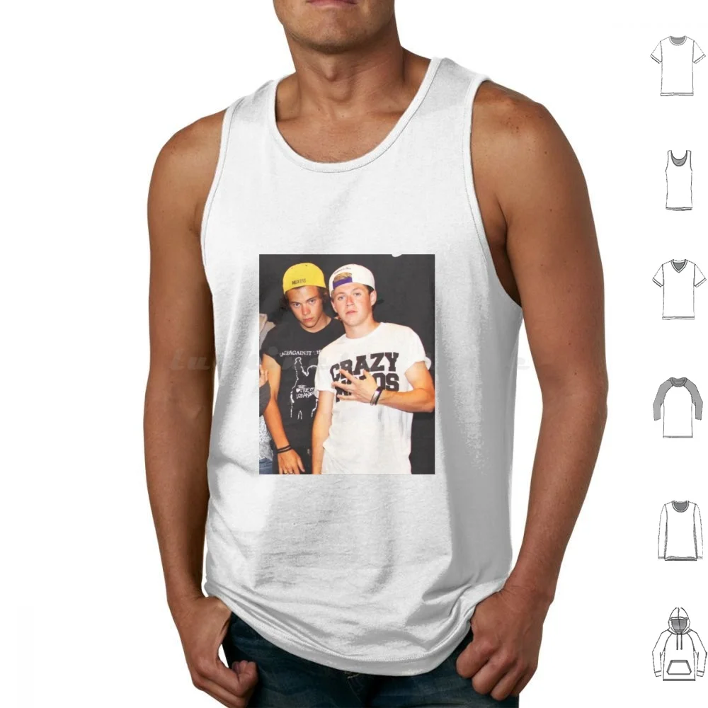 Fratboy Narry Tank Tops Vest Sleeveless Narry Harry Niall 1D