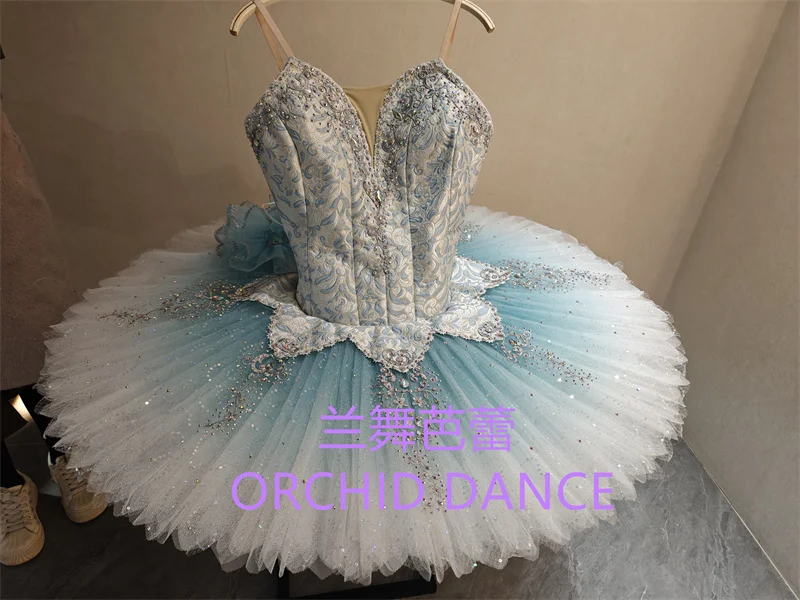 BT01673 Disfraces de tutú de ballet verde para niños, niñas y mujeres, tamaño personalizado profesional, color personalizado