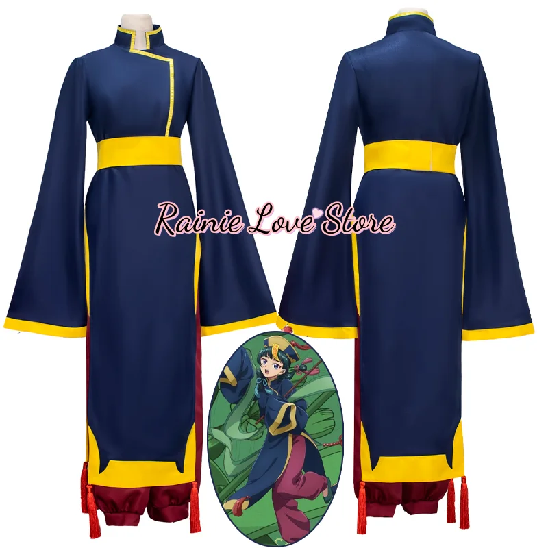 

Аниме Maomao Косплей Костюм Apothecary Maomao Zombie Outfit Xiaomao Ролевая игра для Хэллоуина Взрослые женщины