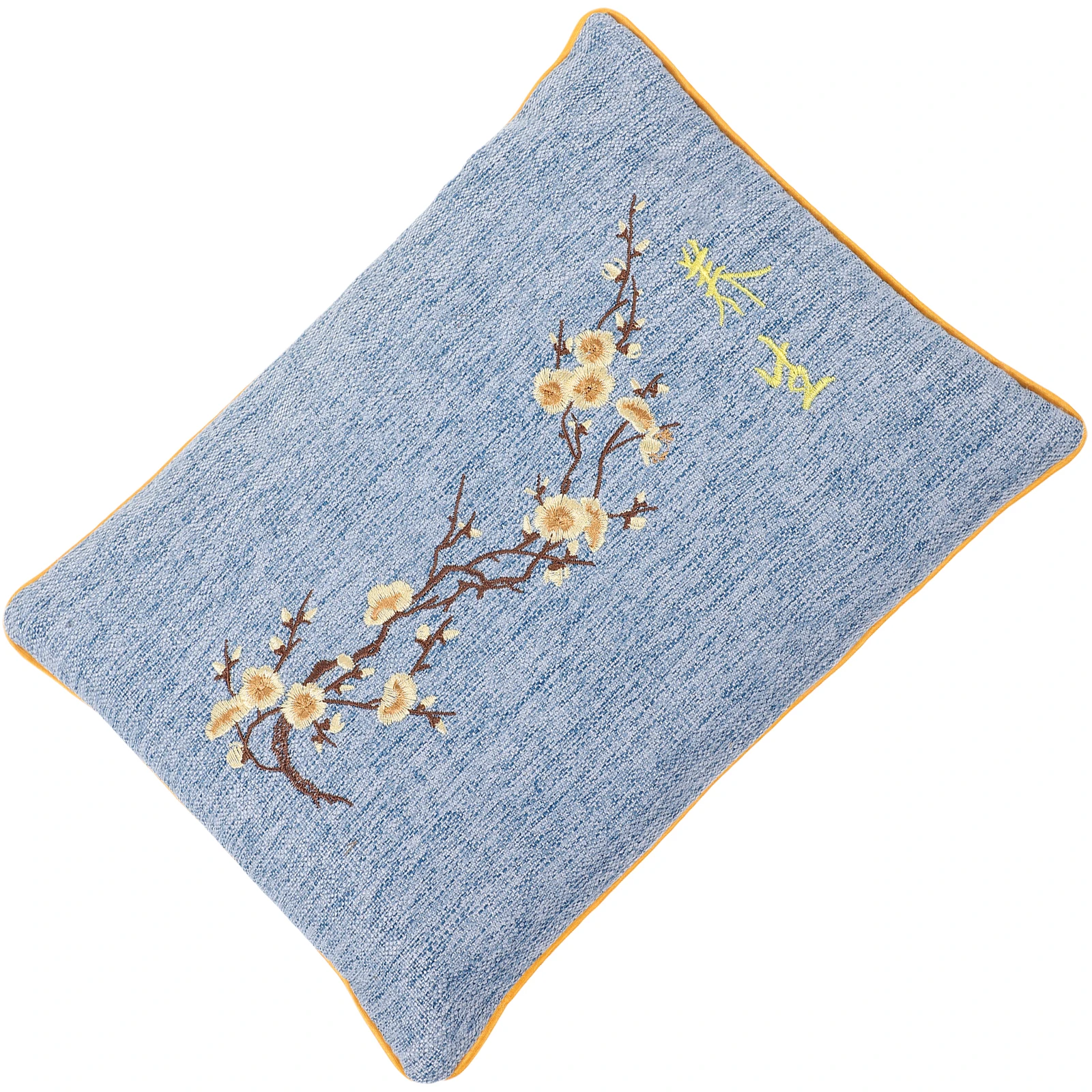 

Hot Moxa Blue Sea Salt Bag for Neck Shoulder Pain Relief Microwave Heating Pad Reusable