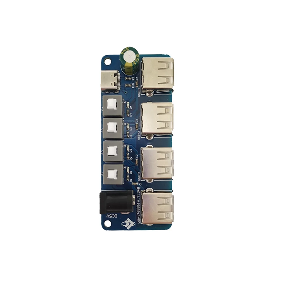 Carte de distribution d'alimentation USB 4 voies, hub d'alimentation, contrôle des boutons, technologie, alimentation, 6 000, 5V