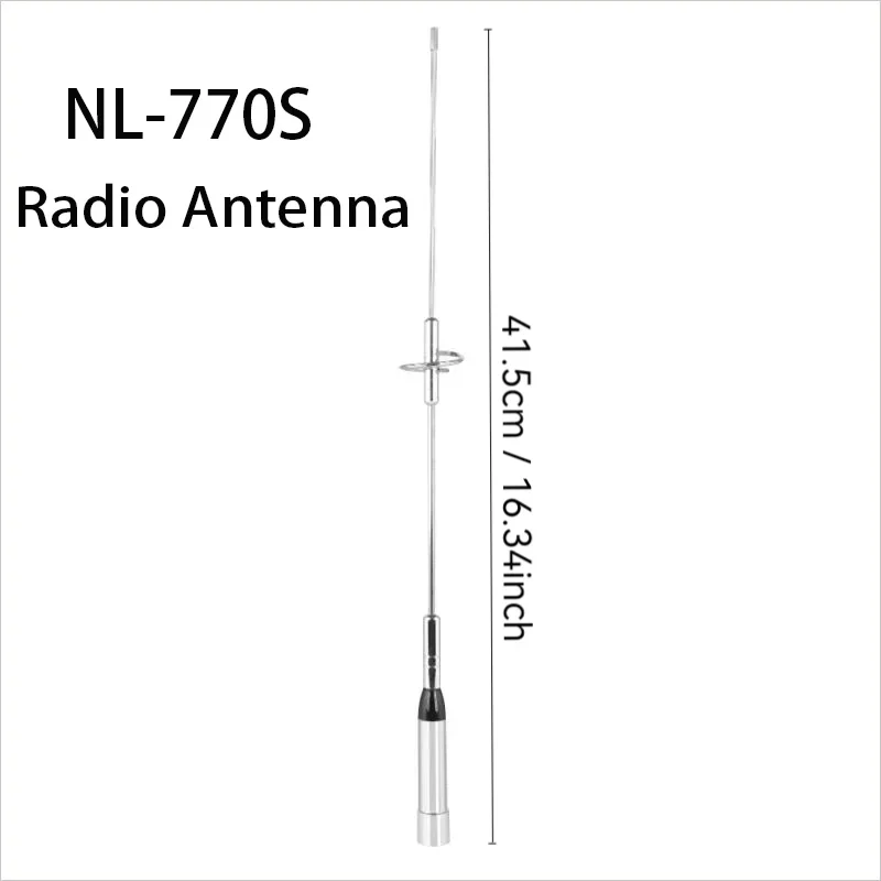 NL-770S 144/430MHz Mobile Car Two Way Radio Antenna UHF/VHF Dual Band Walkie Talkie Antenna for Baofeng BF-9500 TYT UHF-J