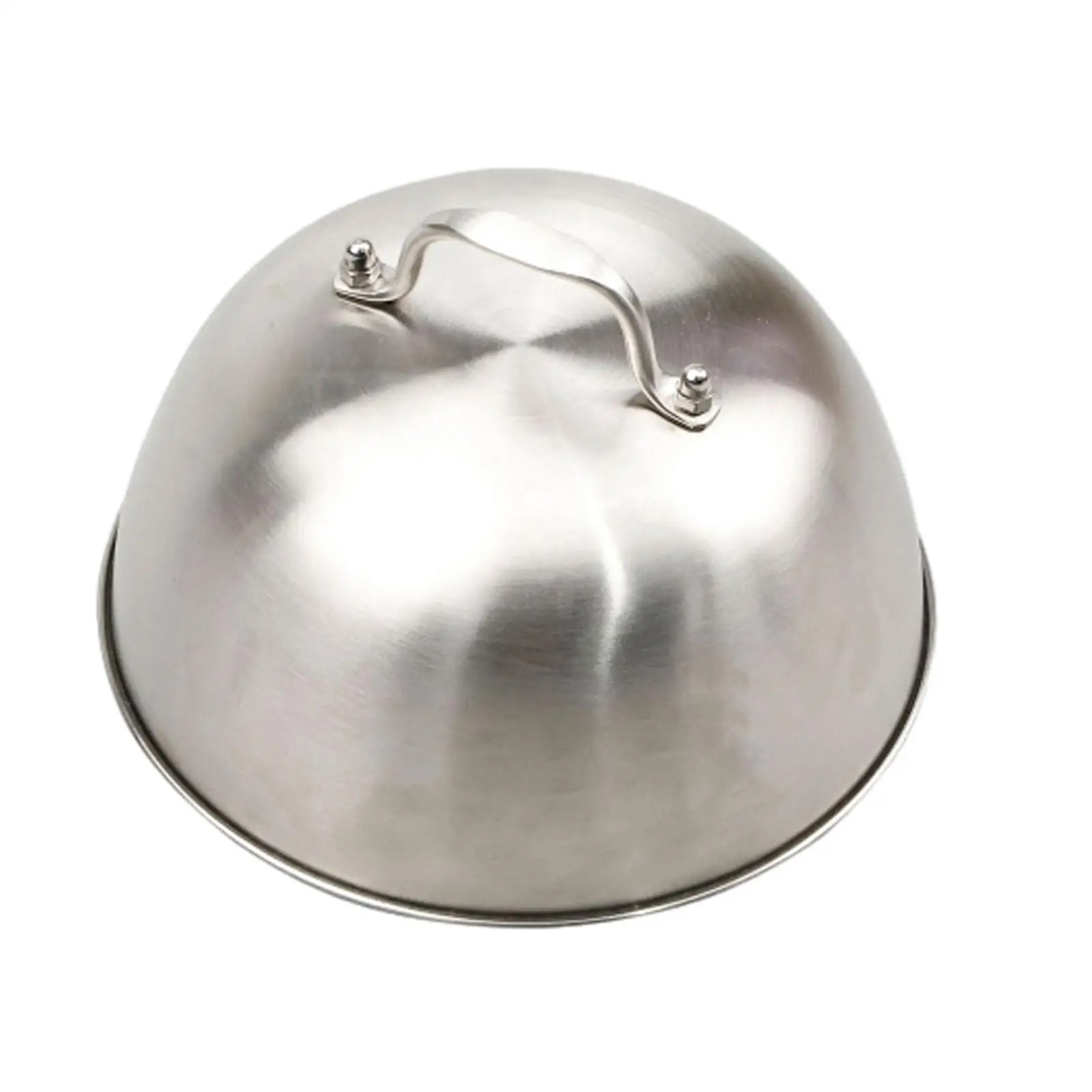 Burger Cover Barbecue Tool Stainless Steel Basting Cover Cheese Melting Dome for Steak Grilling Steaming Hamburger Cooking