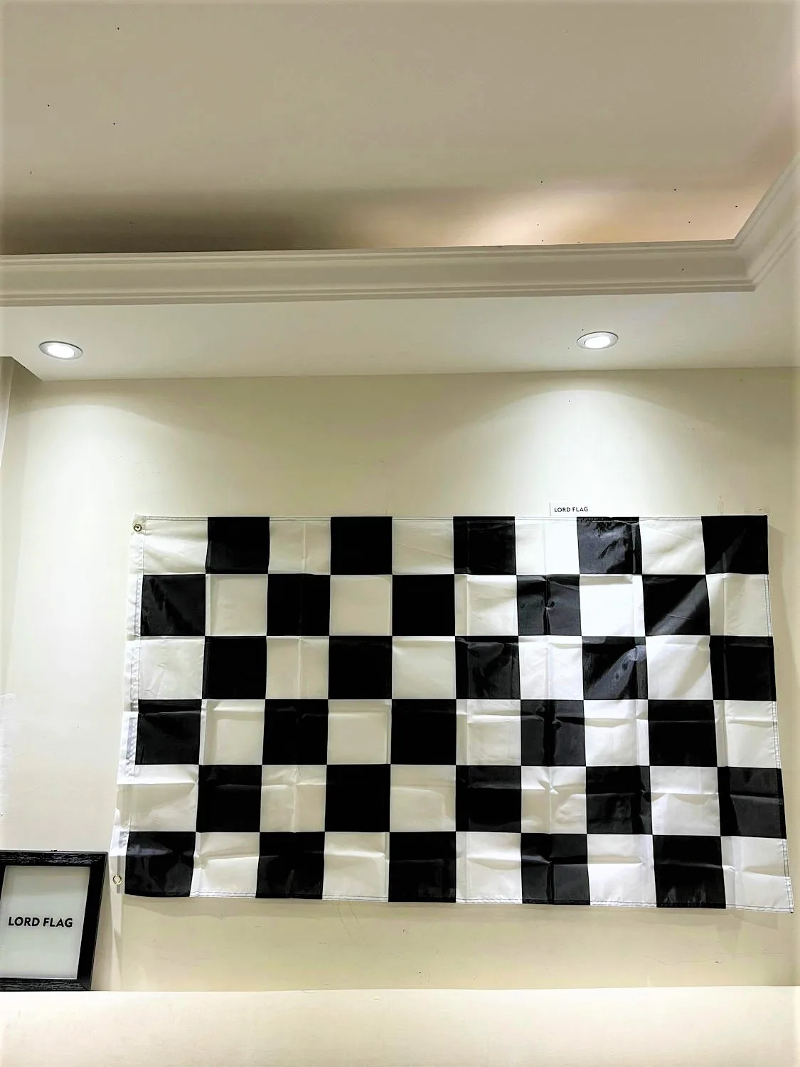 Free Shipping F1 Racing Flag 60x90cm 90x150cm 100% Polyester Classic Black White Checkered Racing Race Start Special Banner