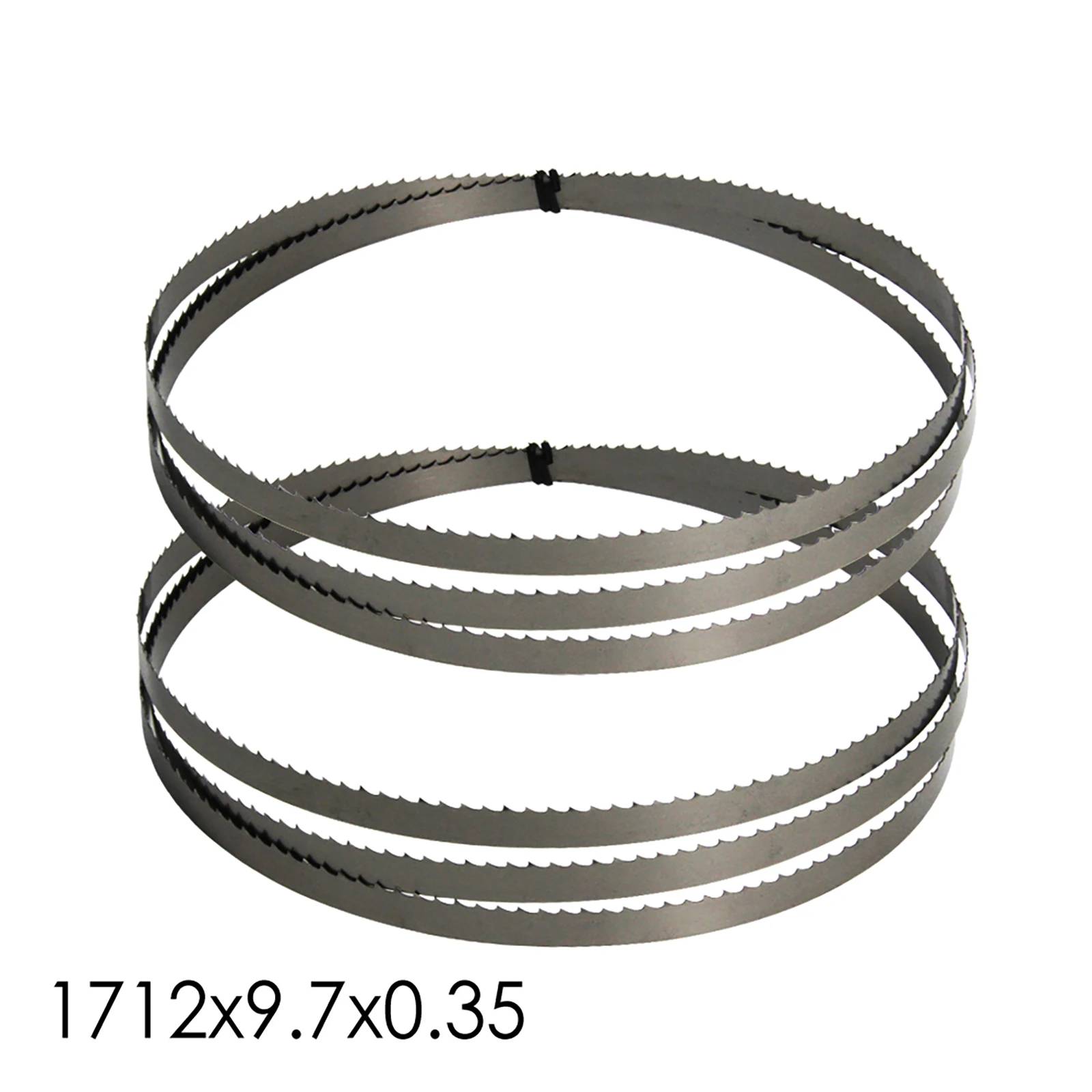 

2PCS 1712mm Bandsaw Blades 1712x9.7x0.35mm Power Tool Accessories TPI 6 for Metabo Charnwood Draper Band Saw Wood Metal Cutting
