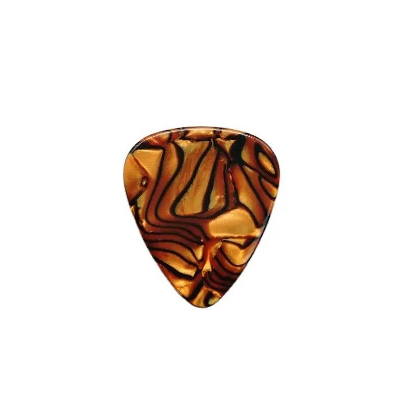

Electric Blank Marbled Pearl Brown Guitar Picks, Heavy Thickness, Free Shipping, 100 PCs/Lot