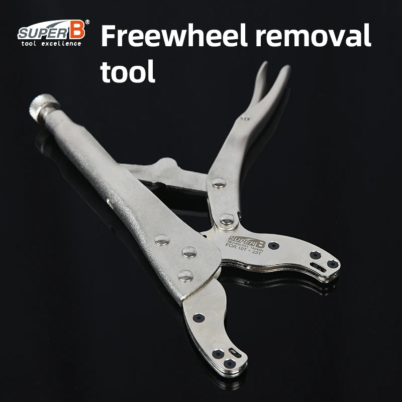 SUPER B Bicycle Cassette Flywheel Remover MTB Road Bike Freewheel Removal Repair Tool With Solid Locking Handle Easy To Use view 2