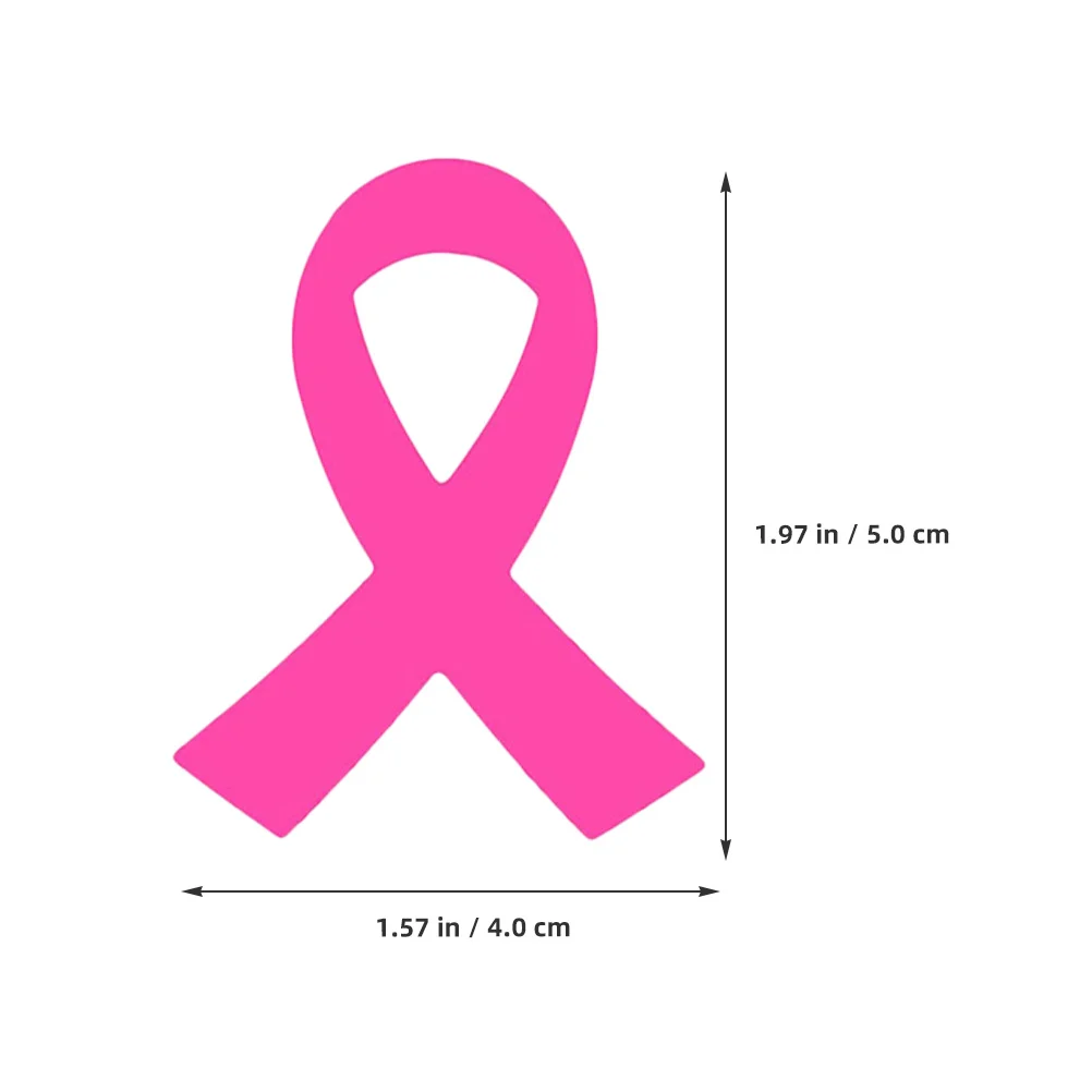 320 pezzi di decalcomanie a nastro rosa adesivi per la consapevolezza del cancro al seno decorazione fai da te per forniture per feste di benessere pubblico