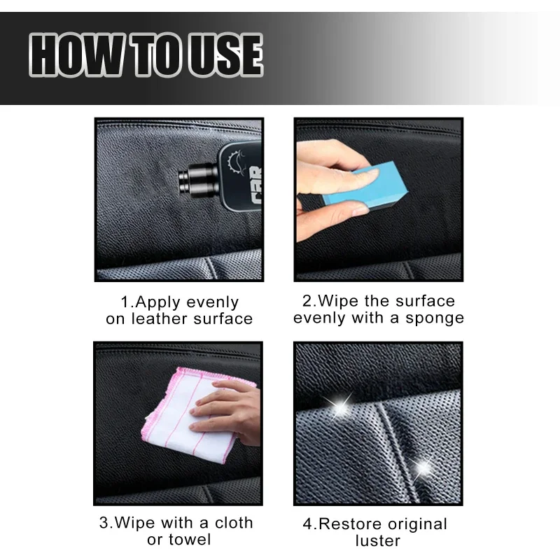 ‌Anti-Dust Car Interior Spray – Heat-Resistant Dashboard Wax & Leather Conditioning Solution