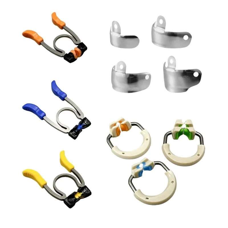 Matrices Clip Ring Matrix Bands with Holes Sectional Contoured Matrices V3 3.5/4.5/5.5/6.5mm Lab Supplies s - view 2