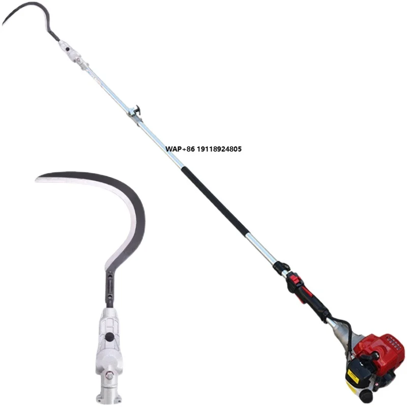 Long Pole Chainsaw High Branch Saw Pruning Tree Petrol  Pole Chainsaw Chain Saw for Gardening and Planting