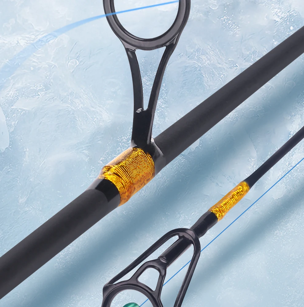 WEIHE 55cm Zweiteilige Mikro-Eisangelrute für Garnelenangeln Angelrute Eisangelrute – Detail 5