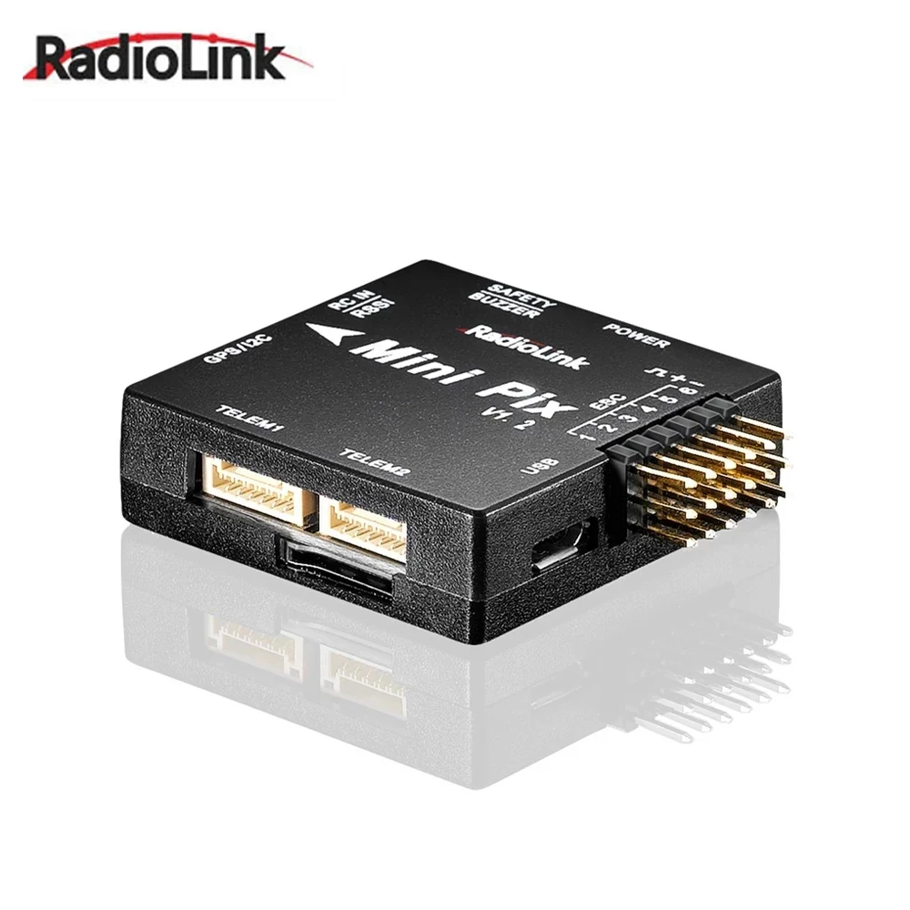 

Radiolink Mini PIX Flight Controller & M8N GPS TS100 / SE100 GPS Same as Pixhawk FC for FPV Racing Drone Helicopter Airplane