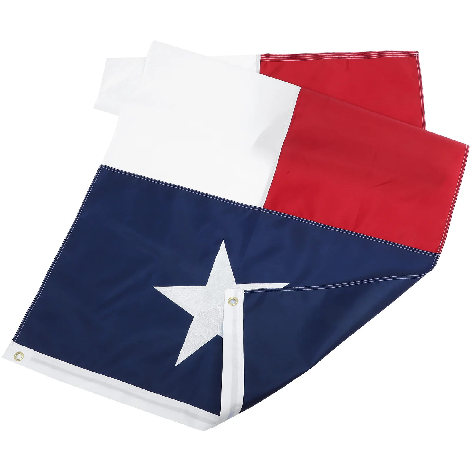 

Vivid Polyester Texas Flag Resistant Fading Exquisite Decoration Large State Area Outdoor Yard Garden Festival Banner Ornament