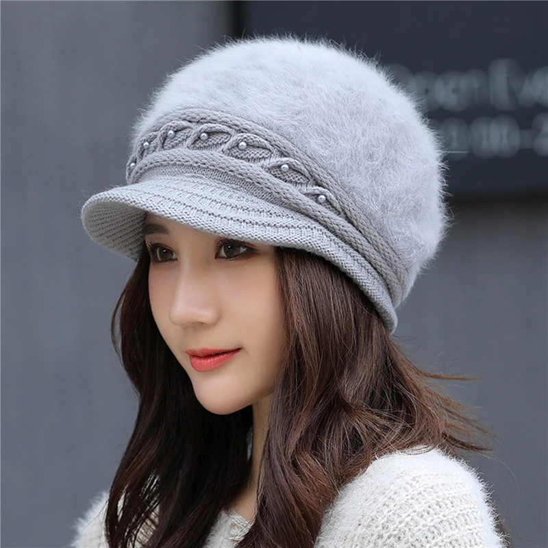 Winter Women Hat Warm Beanies Knitted Hats Female Cap Autumn Winter Ladies Fashion Hat Skullies Beanies