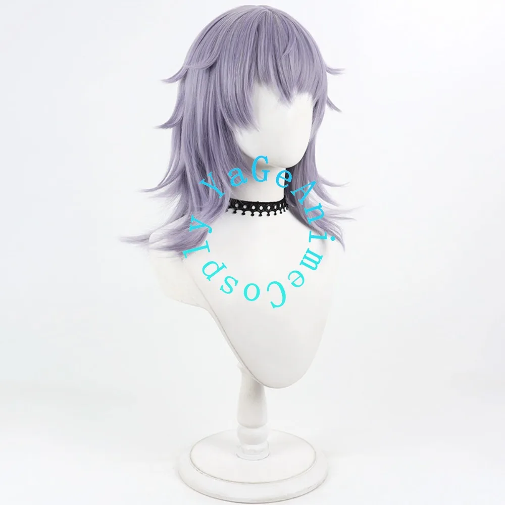 Tsukihime Remake Frouf Algenel Cosplay Wig Character Hair Design Natural Color Styling Hairpiece For Event Photo view 3
