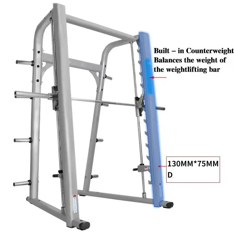 Multifunctional Equipment Power Rack Smith Machine G62013 Heavy Duty Adjustable Smith Machine