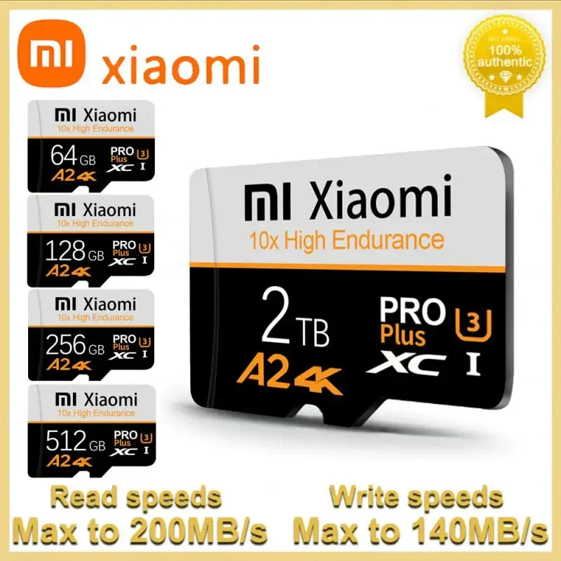 Mijia Xiaomi Memory Card 1TB 2TB High Speed Micro TF SD Card 512GB SD Card V60 U3 TF Card For Nintendo Switch Ps4 Ps5 Game