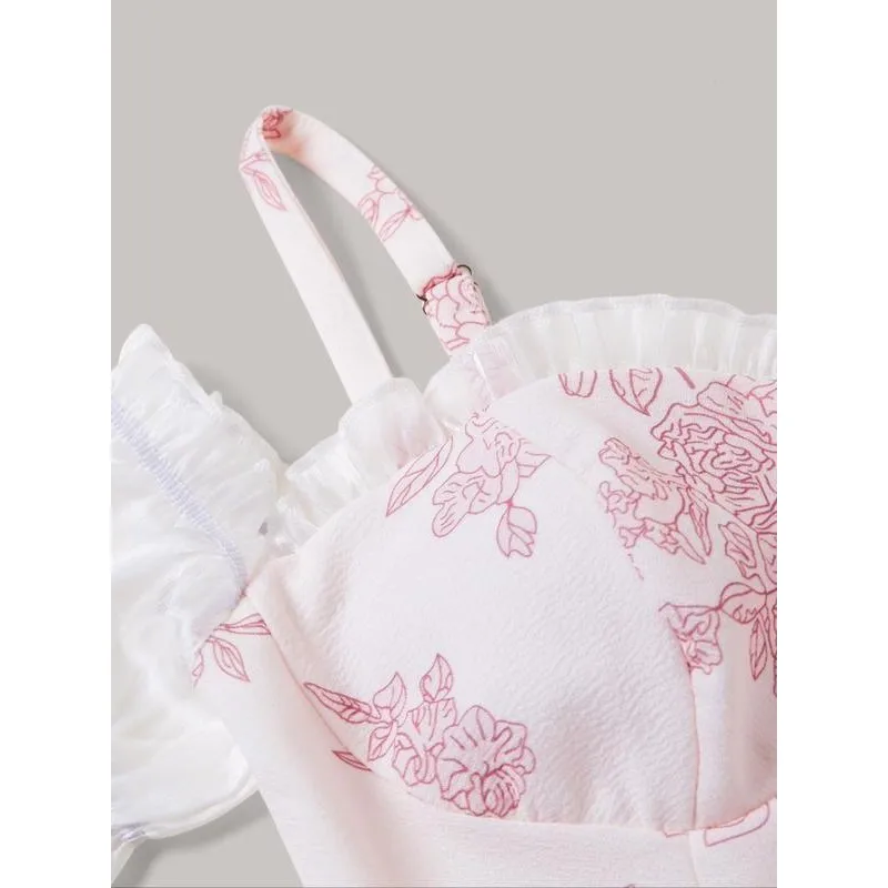 X7823 Coppia abiti coordinati Felpa casual con stampa floreale da donna Svel Top Quali Materiale Stagione primaverile Nuovo arrivo