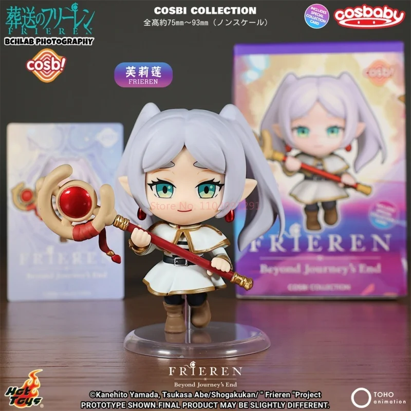 

Подлинные Hot Toys Frieren: Beyond Journey's End Stark Himmel Fern Фигурка Q Версия Blind Box Коллекция Таинственные подарки на день рождения