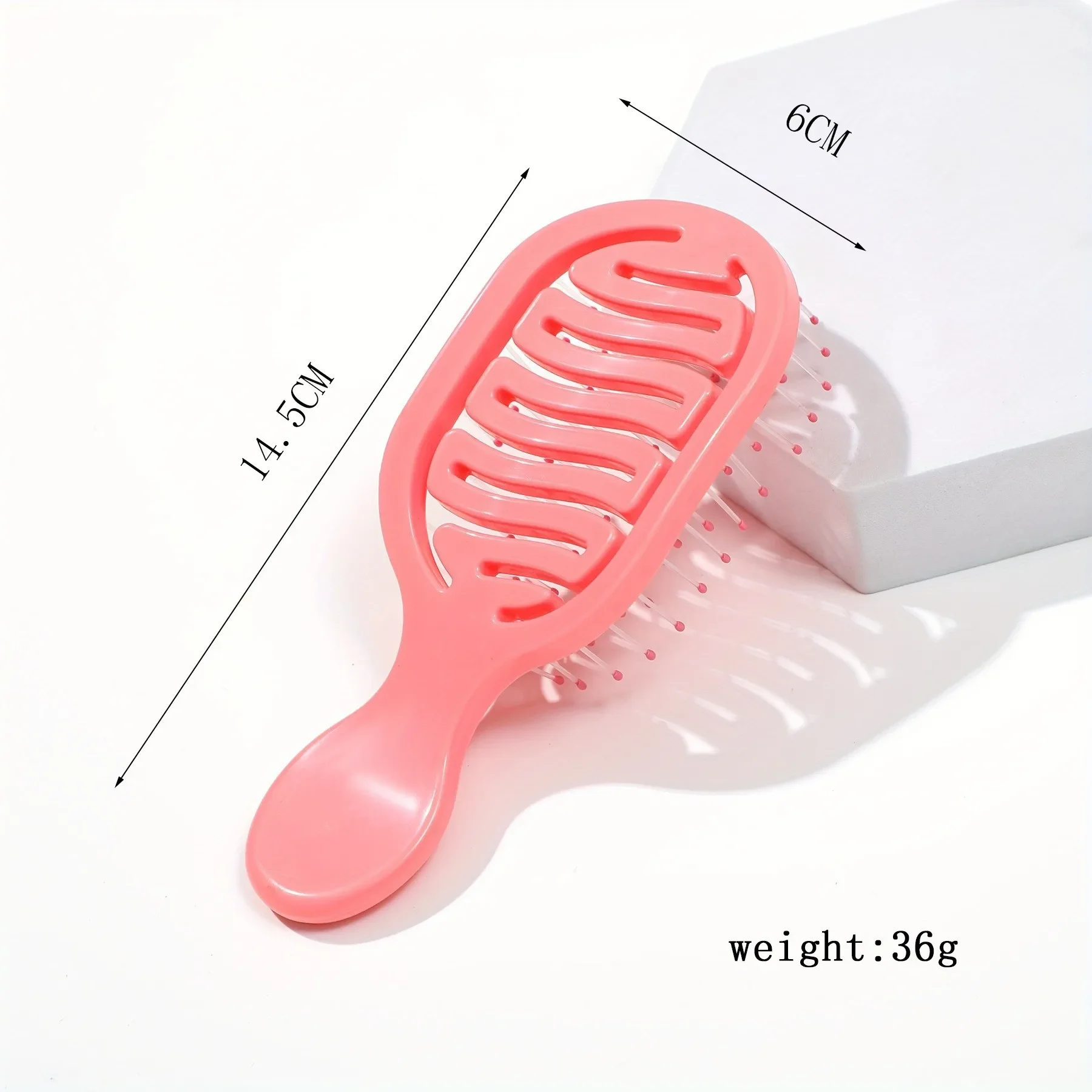 Mini Hollow Out Hair Comb Massage Tool