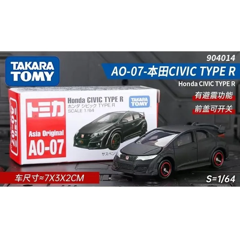 

TAKARA TOMY TOMICA Limited Edition AO-07 Honda Civic Alloy Car Model Asia Exclusive Boys Toy Car Collection Gift