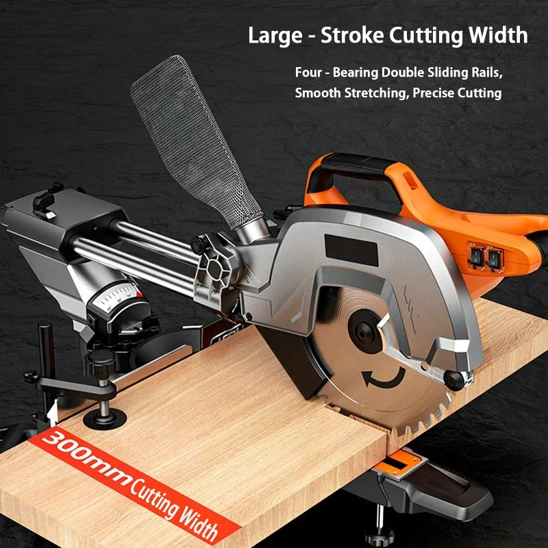 

0-45 Degrees Table Cutter Mini Profile Cutting Machine Electric Saw Table Saw for Cutting Metal Wood Plastic Cut-off Saw